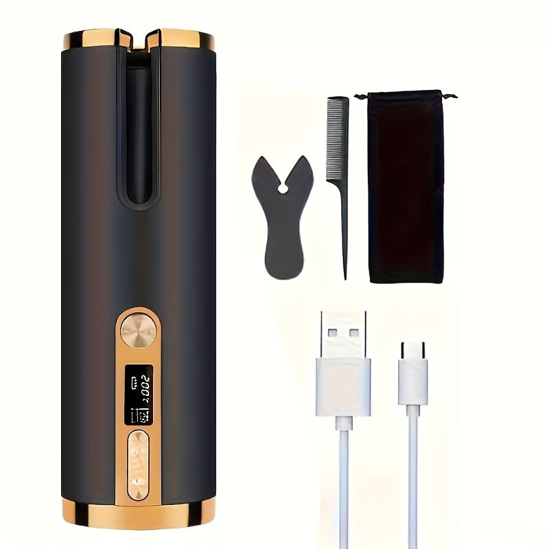 AutoCurl Pro™ Rechargeable Automatic Curling Iron