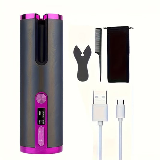 AutoCurl Pro™ Rechargeable Automatic Curling Iron