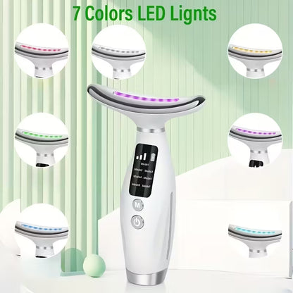 GlowPulse™ – Rechargeable Facial & Neck Skincare Device