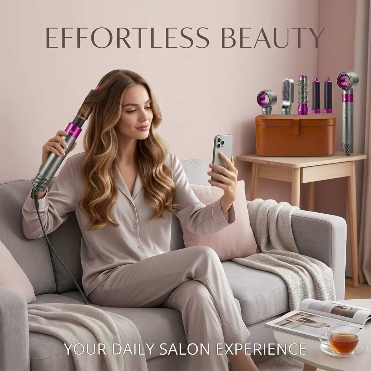 Modern Aura™ 5-in-1 Ionic Hair Dryer & Styler