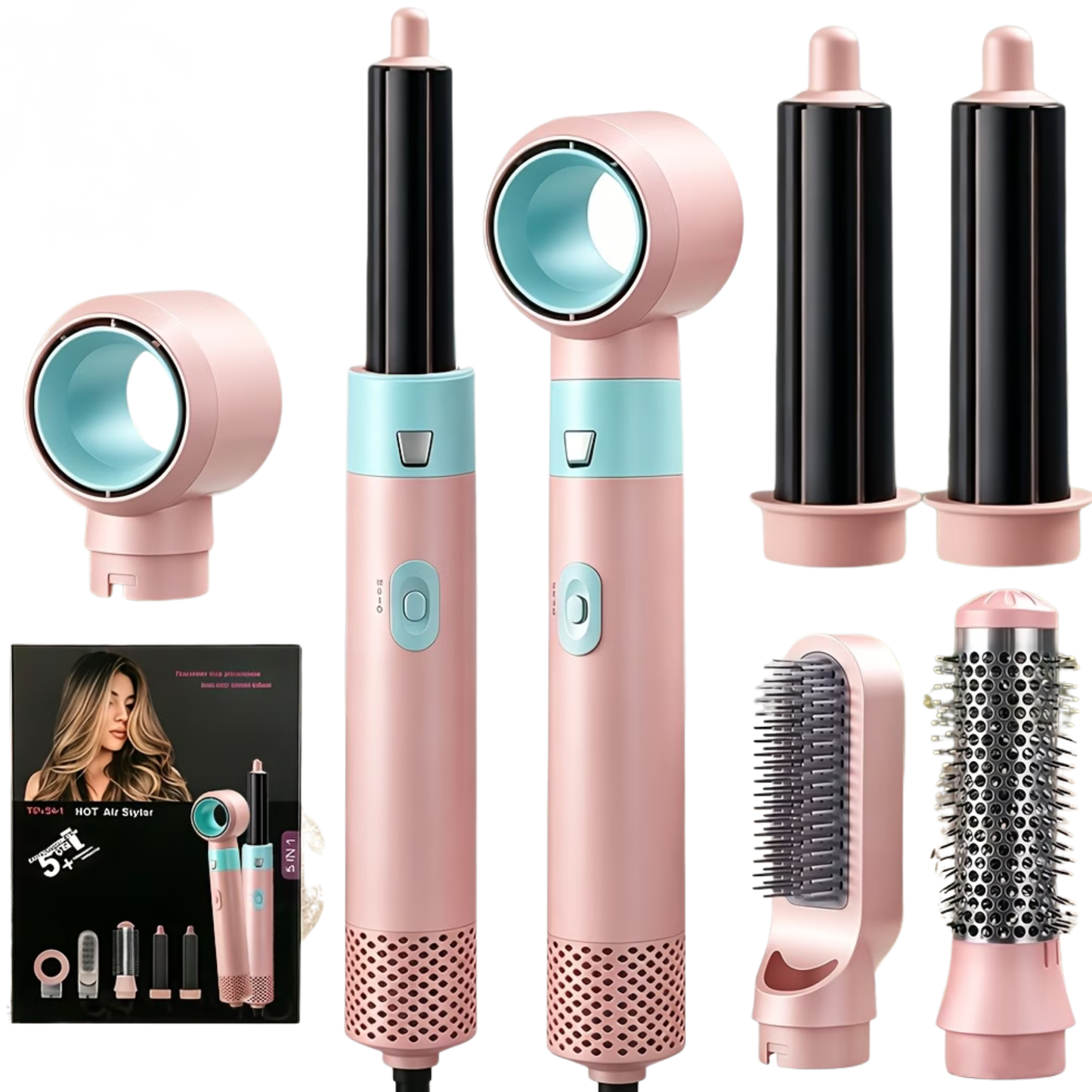 Modern Aura™ 5-in-1 Ionic Hair Dryer & Styler