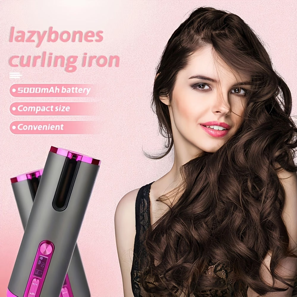 AutoCurl Pro™ Rechargeable Automatic Curling Iron