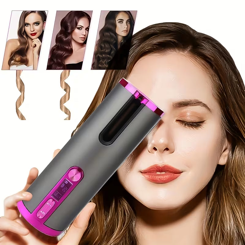 AutoCurl Pro™ Rechargeable Automatic Curling Iron