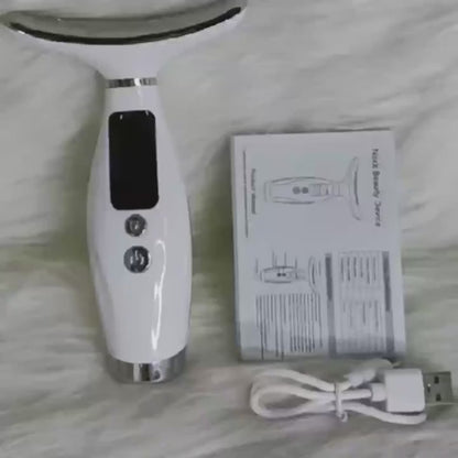 GlowPulse™ – Rechargeable Facial & Neck Skincare Device